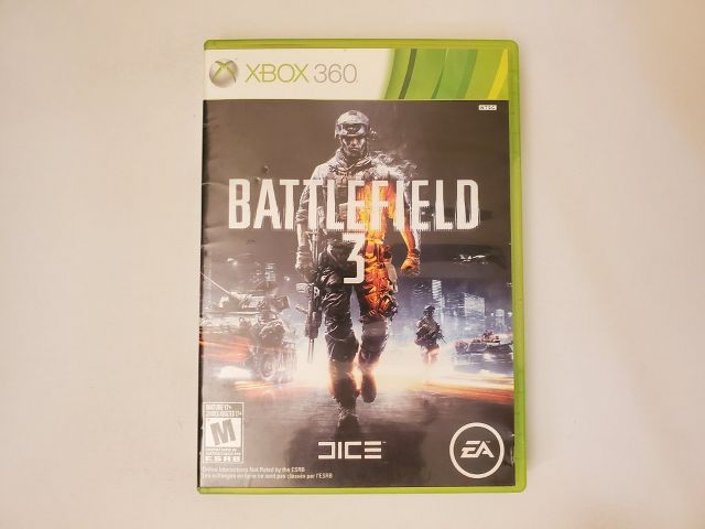 Microsoft Xbox 360 Battlefield 3 video game