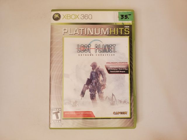Microsoft Xbox 360 Lost Planet Extreme Condition Colonies Edition Platinum Hits video game