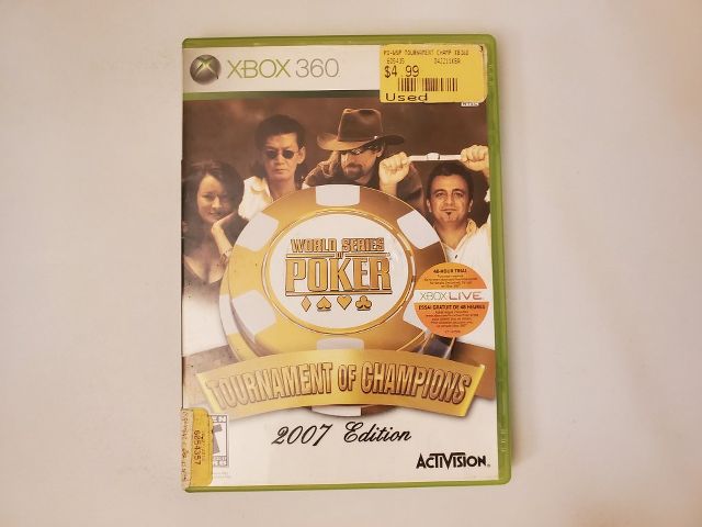 Microsoft Xbox 360 World Series of Poker 2007 Edition video game
