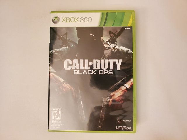 Microsoft Xbox 360 Call of Duty Black Ops video game