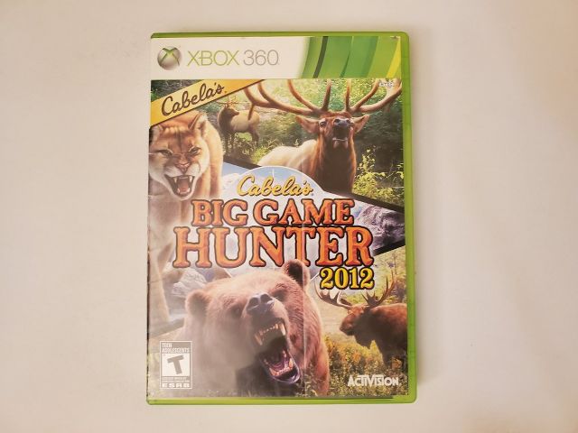 Microsoft Xbox 360 Big Game Hunter 2012 video game
