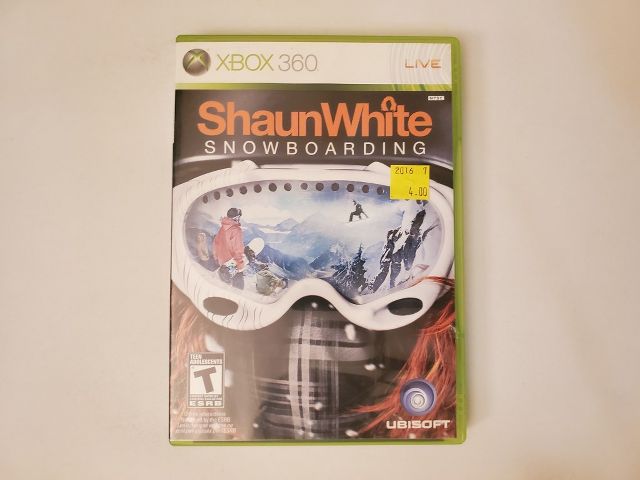 Microsoft Xbox 360 Shaun White Snowboarding video game