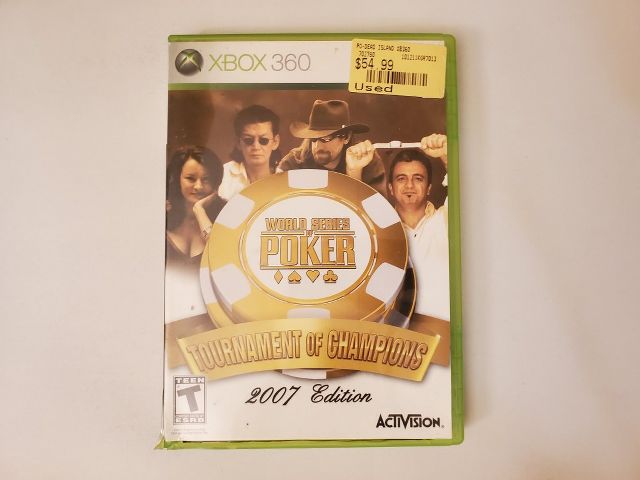 Microsoft Xbox 360 World Series of Poker 2007 Edition video game