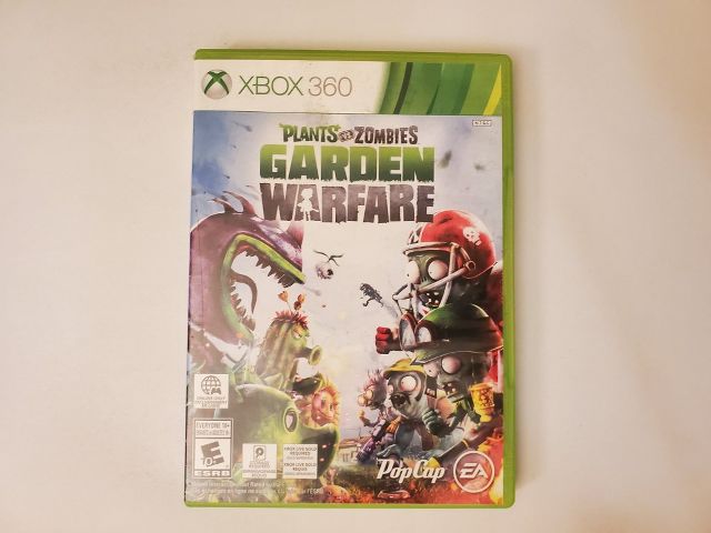 Microsoft Xbox 360 Plants vs Zombies Garden Warfare video game