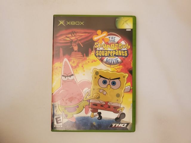 Microsoft Xbox The Spongebob Squarepants Movie video game