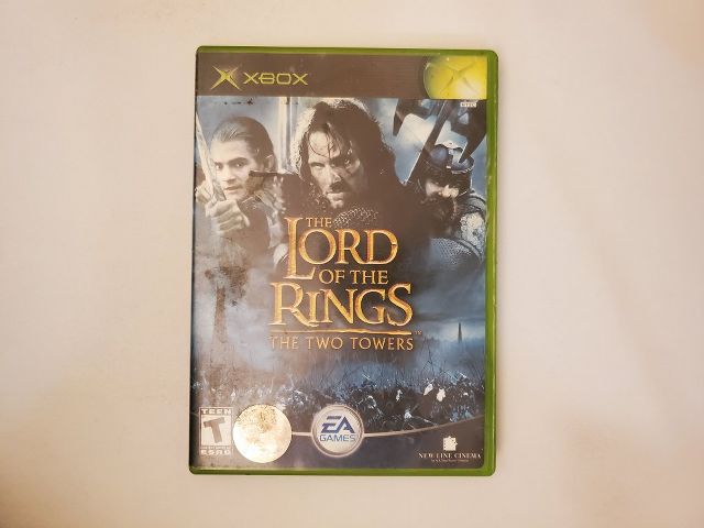Microsoft Xbox The Lord of the Rings The Two Towers video game