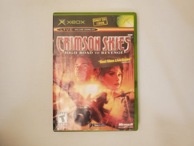 Microsoft Xbox Crimson Skies High Road to Revenge video game