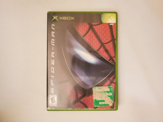 Microsoft Xbox Spider Man video game