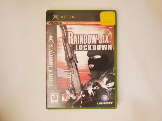 Microsoft Xbox Rainbow Six Lockdown video game