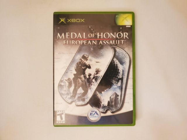 Microsoft Xbox Medal of Honor European Assault video game