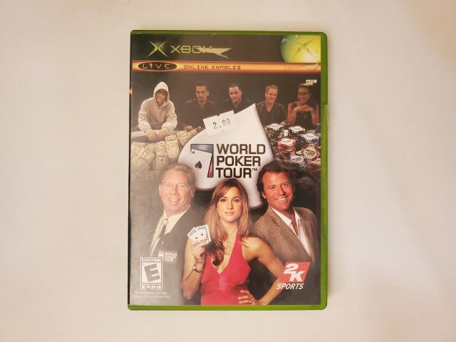 Microsoft Xbox World Poker Tour video game