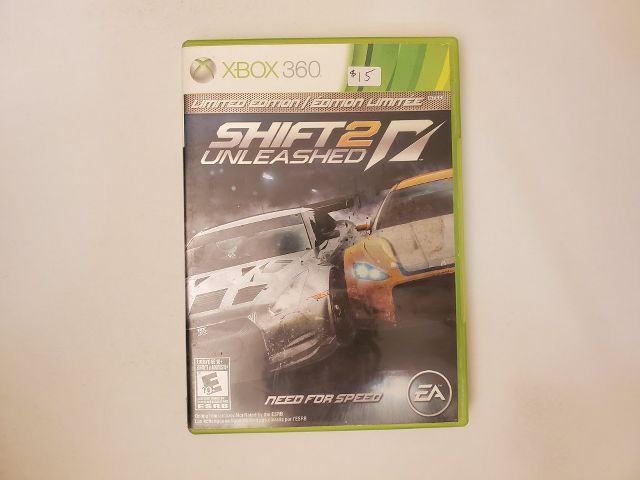 Microsoft Xbox 360 Shift 2 Unleashed Limited Edition video game