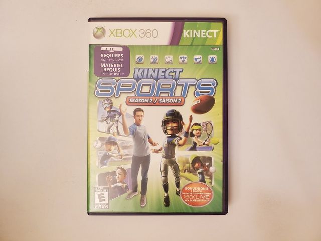 Microsoft Xbox 360 Kinect Sports Season 2 video game