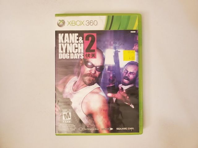 Microsoft Xbox 360 Kane & Lynch 2 Dog Days video game
