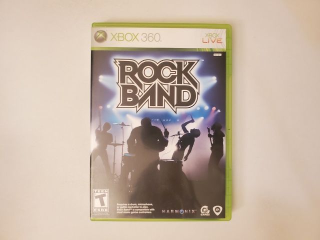 Microsoft Xbox 360 Rock Band video game
