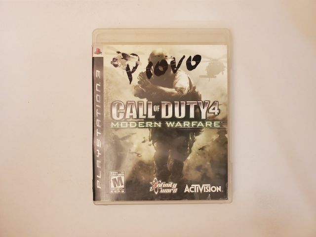 Sony Playstation 3 Call of Duty 4  Modern Warfare video game