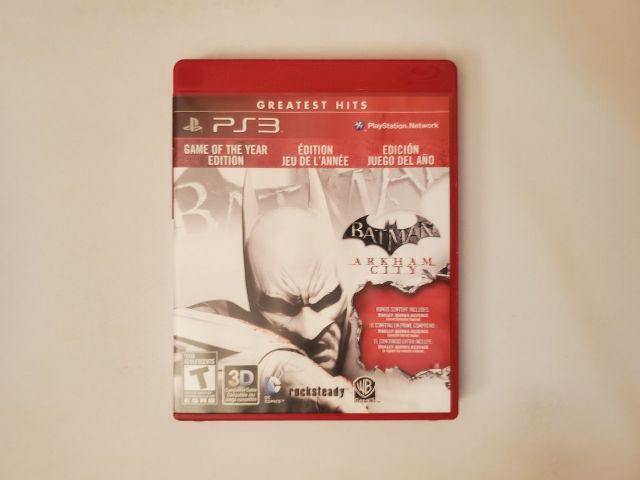 Sony Playstation 3 Batman Arkham City Greatest Hits video game