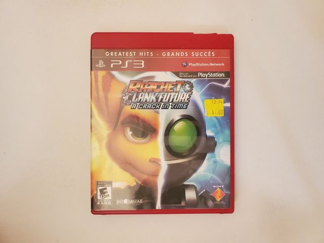 Sony Playstation 3 Ratchet & Clank Future A Crack In Time Greatest Hits video game