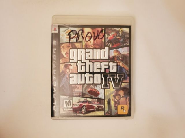 Sony Playstation 3 Grand Theft Auto IV video game