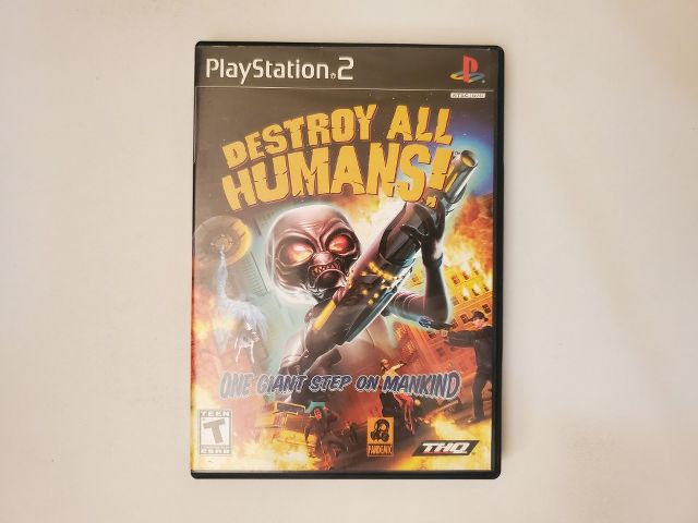 Sony Playstation 2 Destroy All Humans! video game