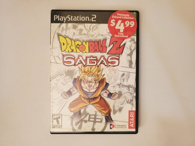 Sony Playstation 2 Dragonball Z Sagas video game