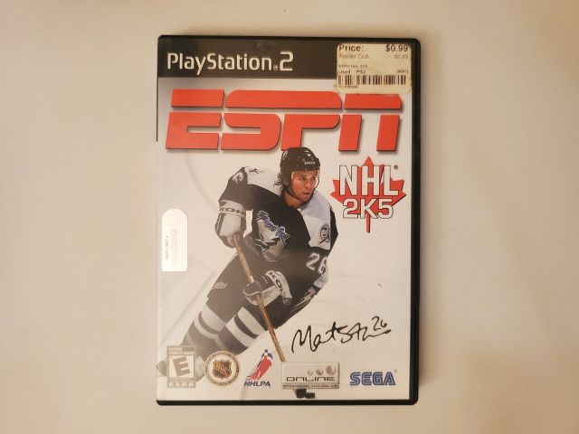 Sony Playstation 2 ESPN NHL 2K5 video game
