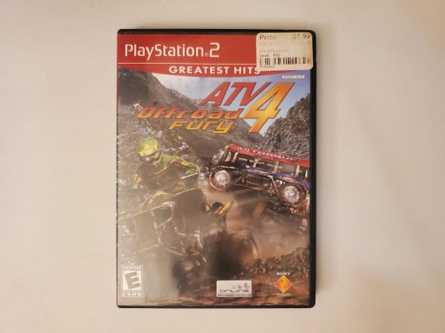 Sony Playstation 2 ATV Offroad Fury 4 Greatest Hits video game