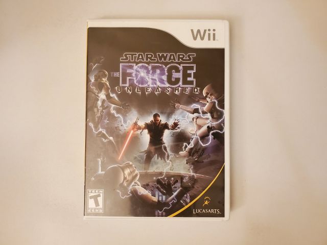Nintendo Wii Star Wars The Force Unleashed video game