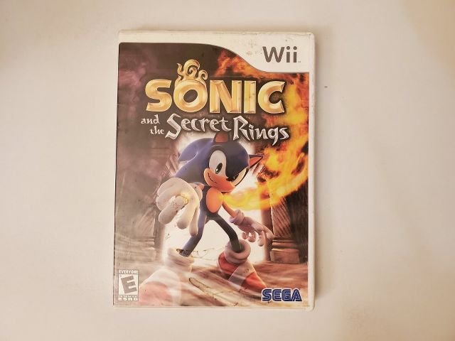 Nintendo Wii Sonic and the Secret Rings video game