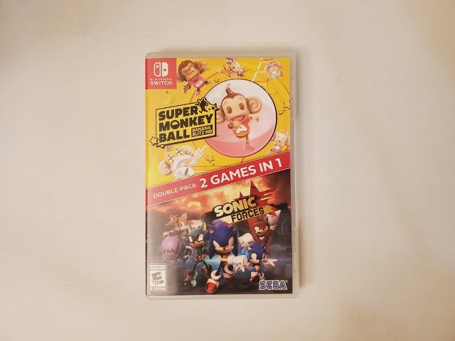 Nintendo Switch Super Monkey Ball Sonic Forces video game