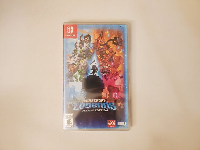 Nintendo Switch Minecraft Legends Deluxe Edition video game