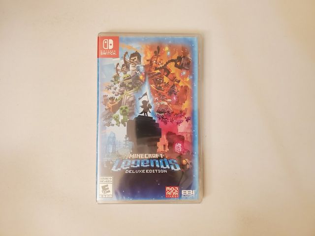 Nintendo Switch Minecraft Legends Deluxe Edition video game