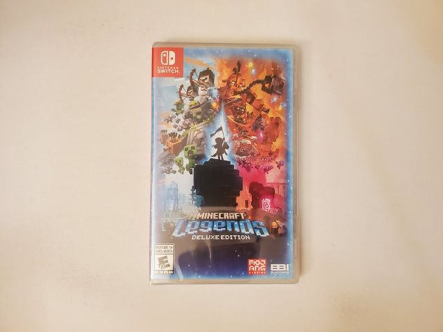 Nintendo Switch Minecraft Legends Deluxe Edition video game