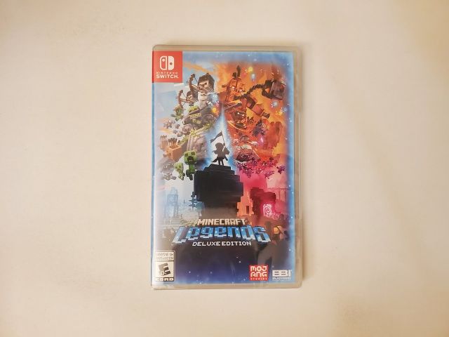 Nintendo Switch Minecraft Legends Deluxe Edition video game