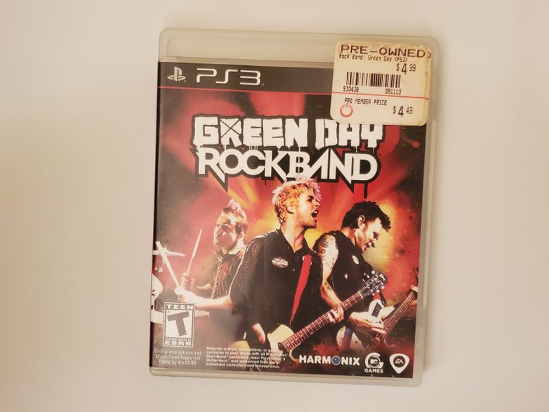 Sony PlayStation 3 Green Day: Rock Band video game