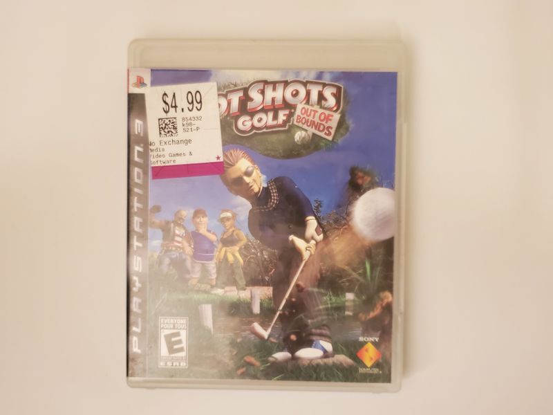 Sony PlayStation 3 Hot Shots Golf Out Of Bounds video game