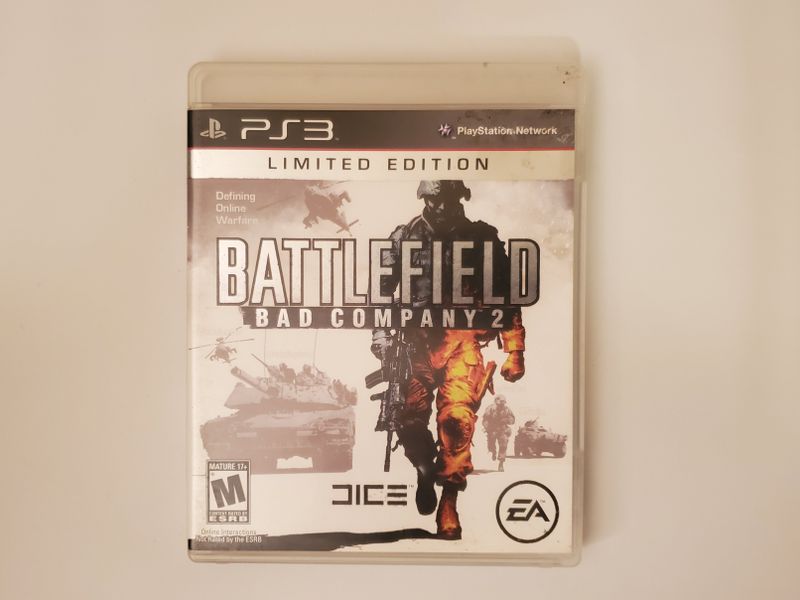 Sony PlayStation 3 Battlefield Bad Company 2 Limited Edition video game
