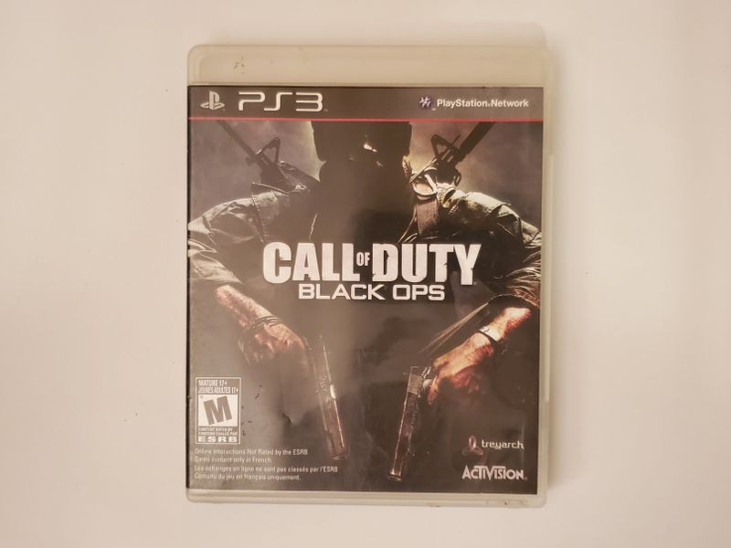 Sony PlayStation 3 Call of Duty Black Ops video game