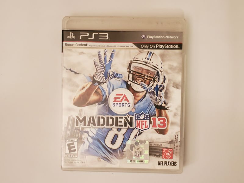 Sony PlayStation 3 Madden 13 video game