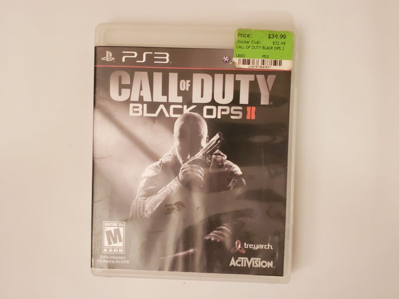 Sony PlayStation 3 Call of Duty Black Ops II video game
