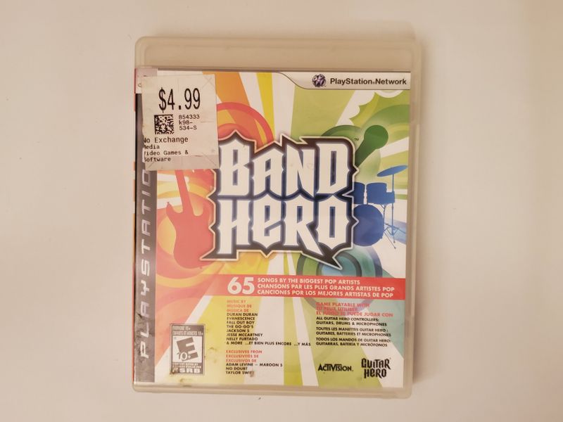 Sony Playstation 3 Band Hero video game