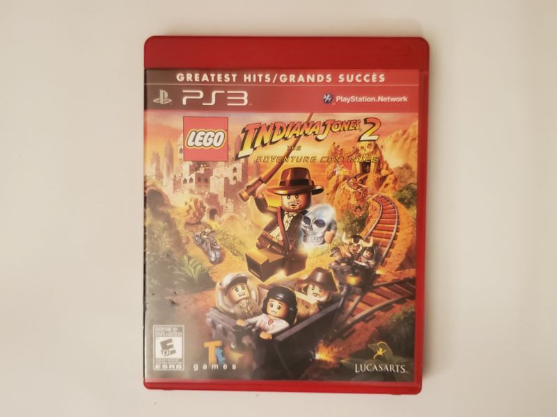Sony PlayStation 3 LEGO Indiana Jones 2: The Adventure Continues Greatest Hits video game
