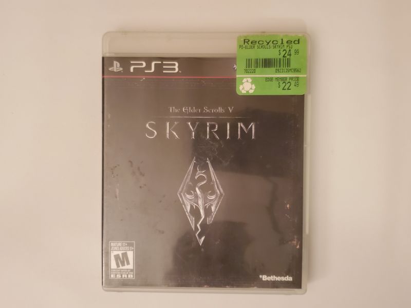 Sony PlayStation 3 Skyrim The Elder Scrolls V video game