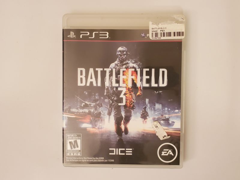 Sony PlayStation 3 Battlefield 3 video game