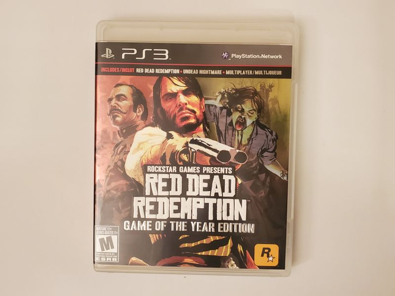 Sony Playstation 3 Red Dead Redemption Game of the Year Edition video game
