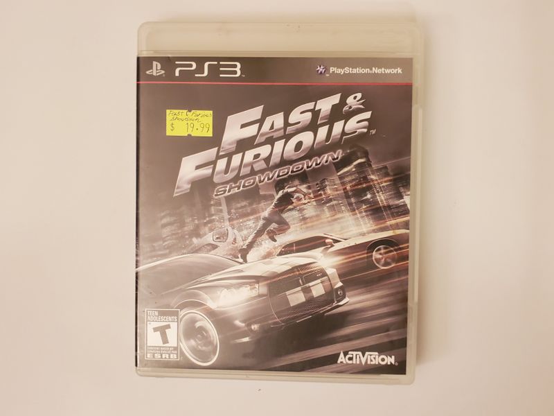 Sony Playstation 3 Fast & Furious Showdown video game
