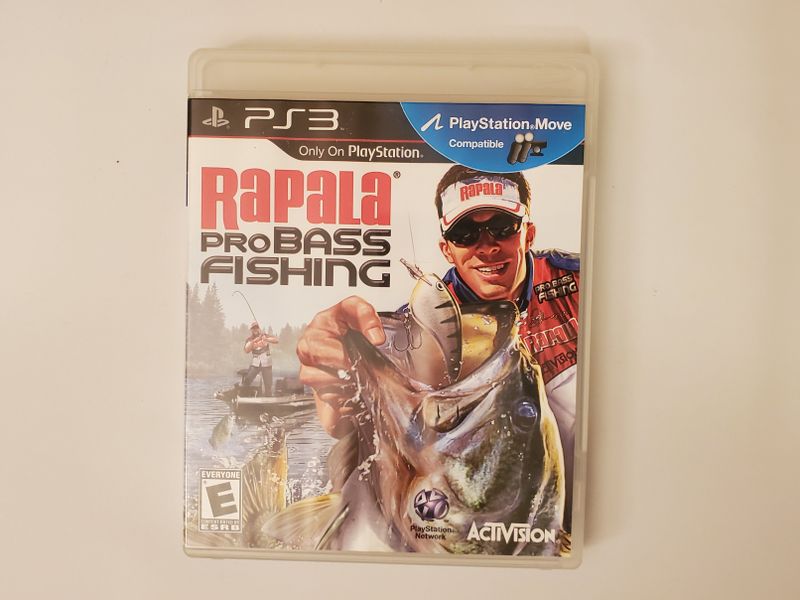 Sony PlayStation 3 Rapala Pro Bass Fishing video game
