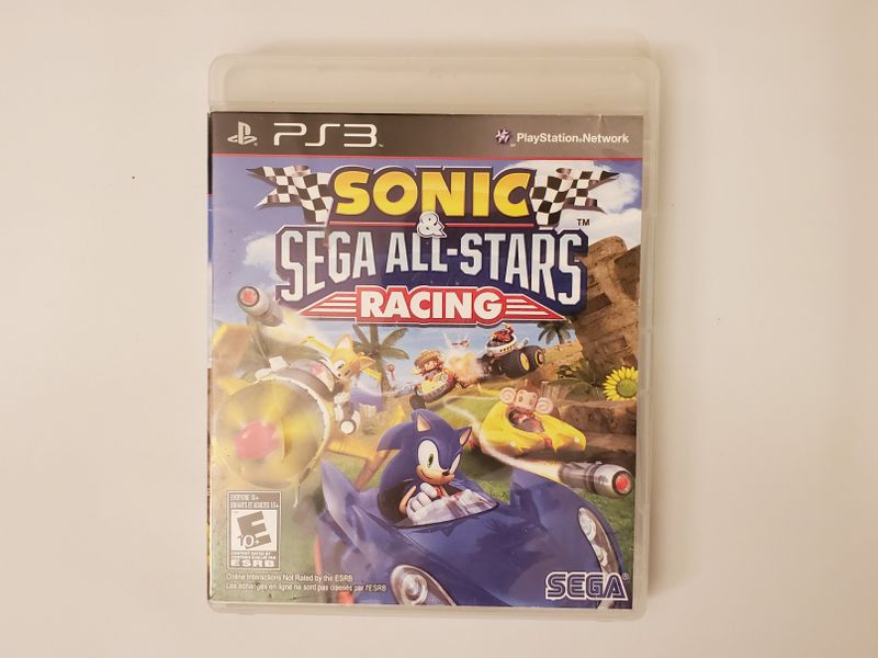 Sony PlayStation 3 Sonic & SEGA All-Stars Racing video game