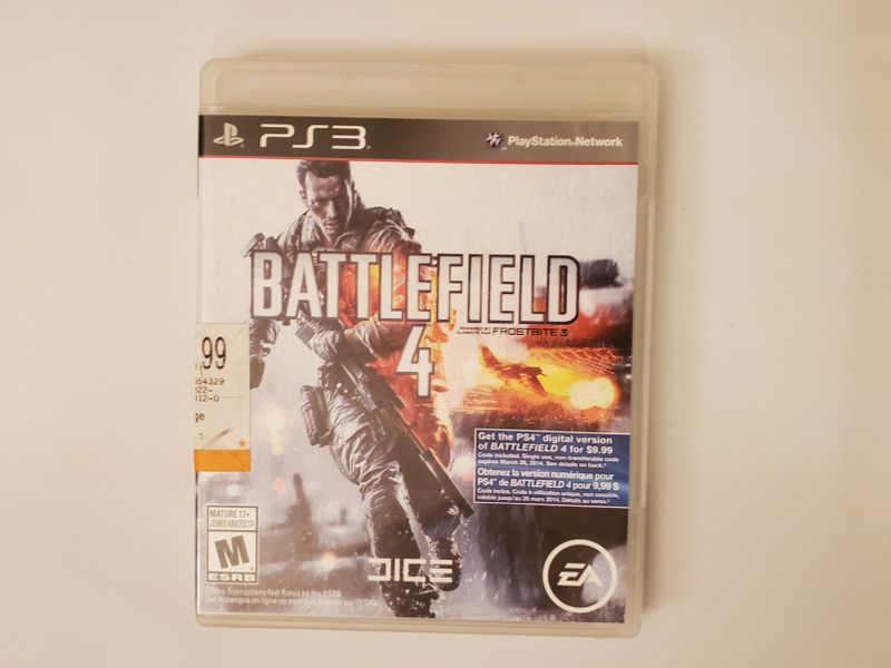 Sony Playstation 3 Battlefield 4 video game