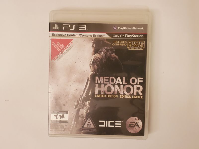 Sony PlayStation 3 Medal of Honor Limited Edition video game